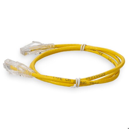 Add-On 8FT RJ-45 M/M CAT6 YELLOW CU PATCH CBL ADD-8FSLCAT6-YW